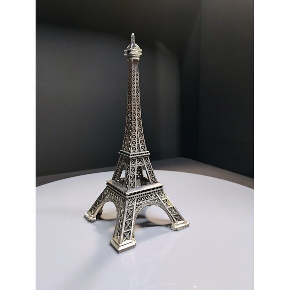 EIFFEL TOWER 10" Souvenir metal Building Model Miniature Paris decoration - Picture 1 of 1